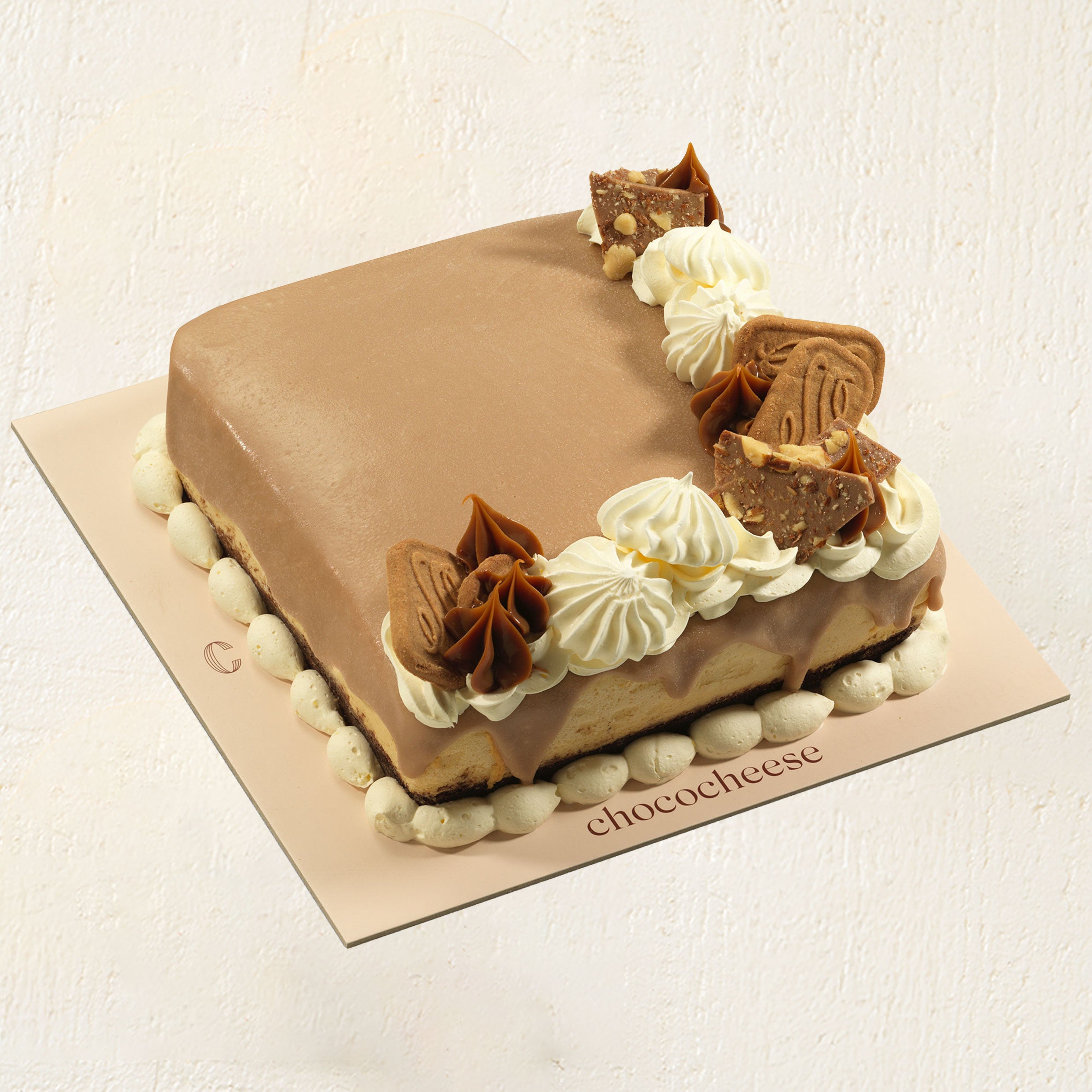 8" Lotus Square Cheesecake