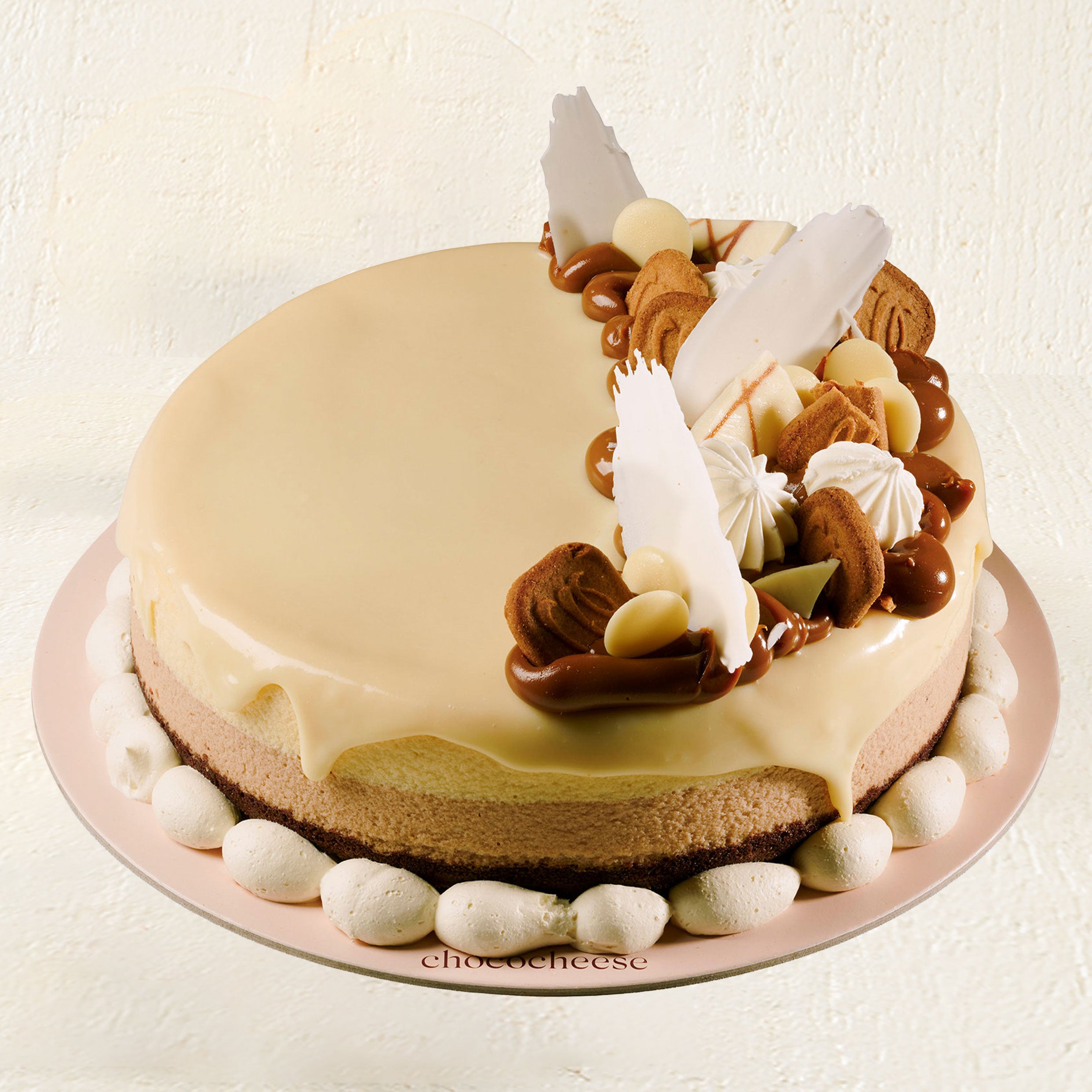 Chocolate Vanilla Cheese Cake